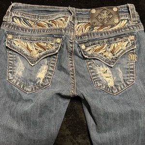 Vintage miss me low waisted y2k jeans